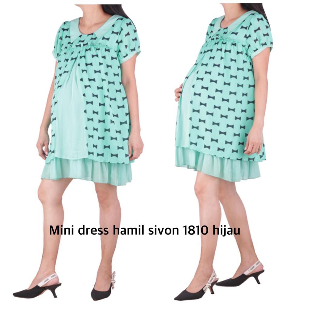 Dress hamil silvon mini baju hamil