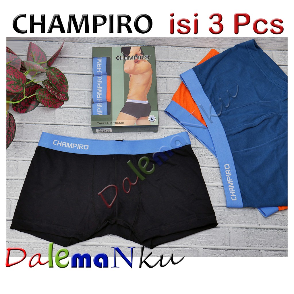 3 Helai Champiro Boxer HIP TRUNKS