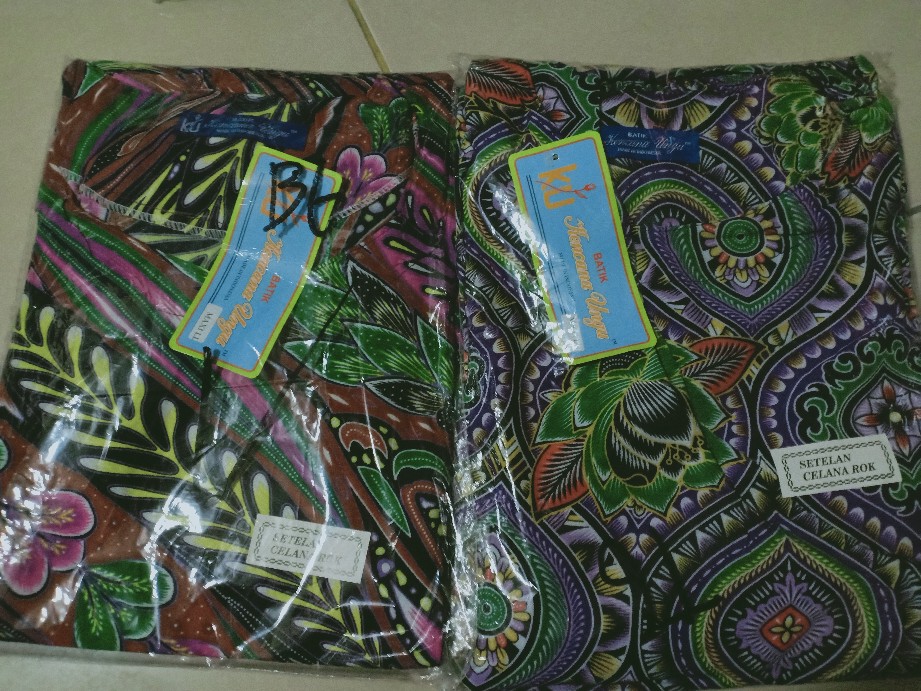 Stelan Jumbo Ll Kencana Ungu Label Biru Ukuran Jumbo