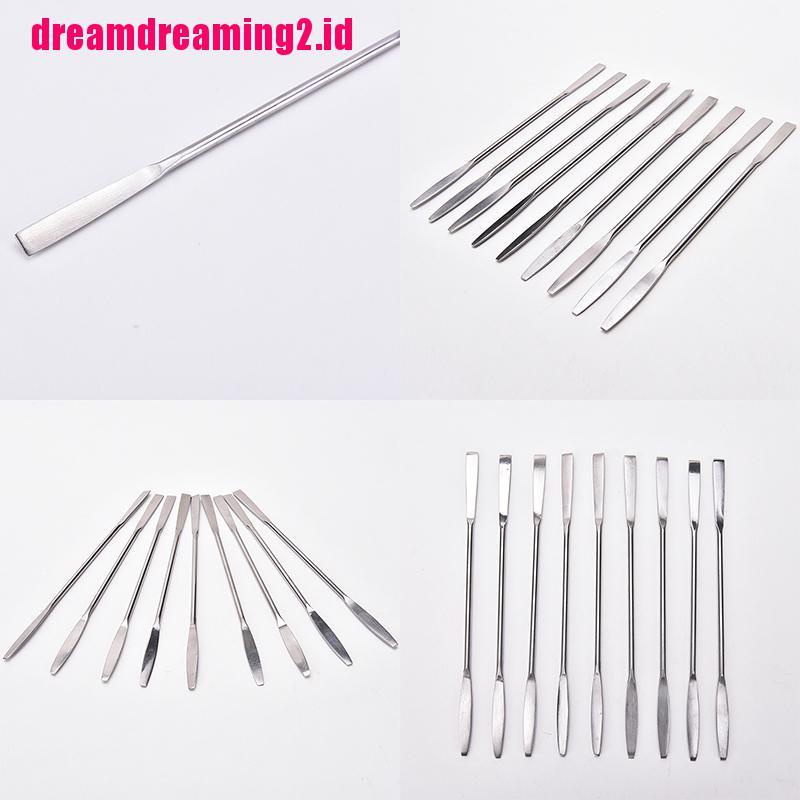 （✔✔❤1pc Palet Spatula Stainless Steel Untuk Nail Art