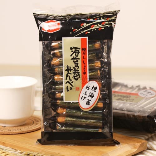 

MURAH Kameda Norimaki Senbei [Kraker Beras Jepang Dengan Rumput Laut]