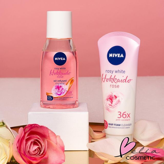 ❤ BELIA ❤ NIVEA Hokkaido Series (✔️BPOM) Micellar Water 125 | Whip Foam 100 | Deodorant