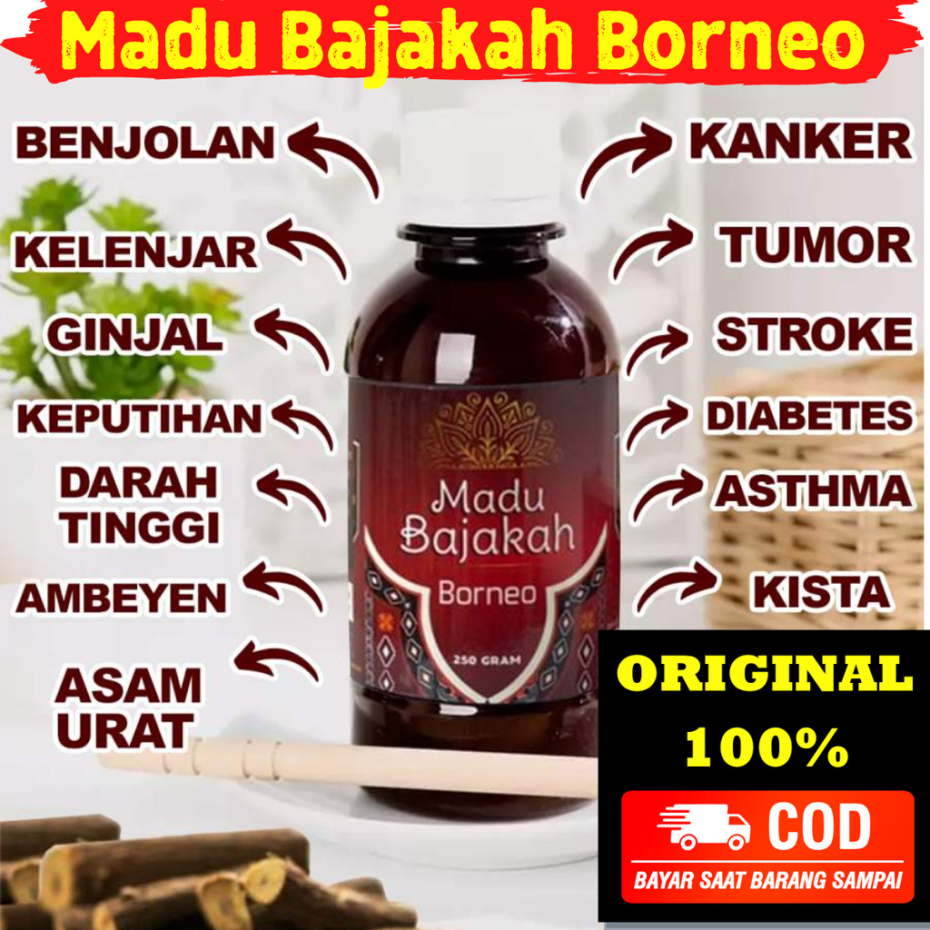 [Garansi Produk Asli] MADU BAJAKAH BORNEO - Distributor Resmi Madu Bajakah Borneo