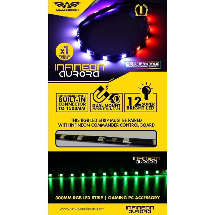 Led Strip RGB ARMAGGEDDON INFINEON AURORA / RGB LED STRIP