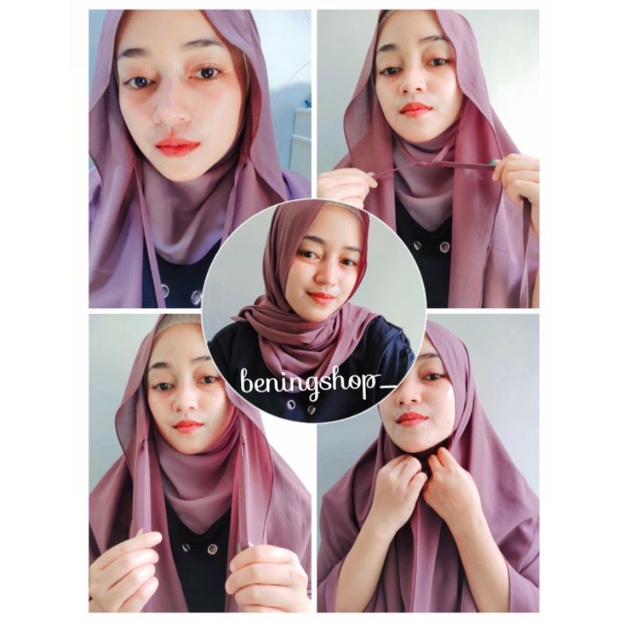 PASMINA TALI /PASMINA PUTIH DIAMOND/PASMINA ANTI RIBET