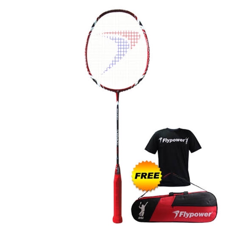 raket badminton bulutangkis flypower tornado 800 ori