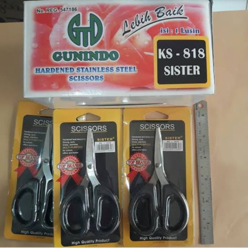 Jual Gunting Kertas Gunindo Stanlis Ks 818 Barang Dijamin Ory 100