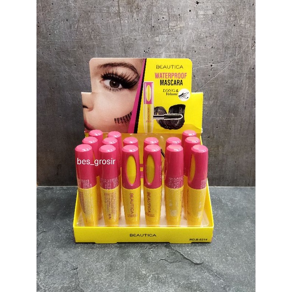 Maskara beautica kuning waterproof original exp 2025 SATUAN