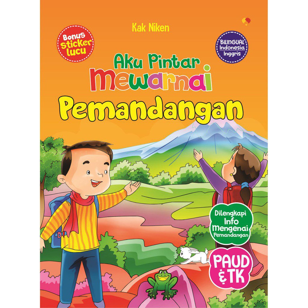 Buku Anak Aku Pintar Mewarnai Pemandangan Shopee Indonesia
