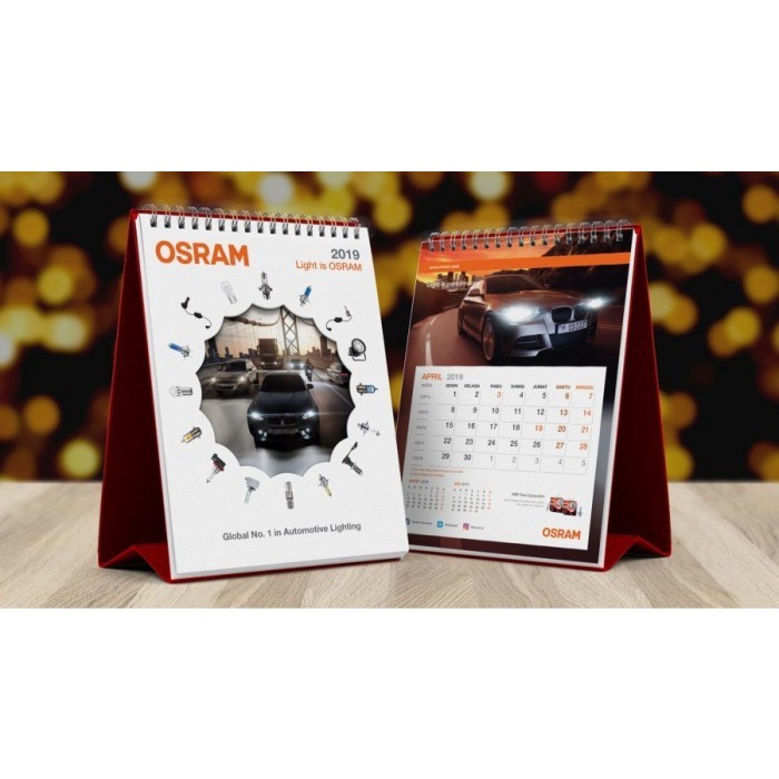 

Kalender Meja 2024 Custom - Linen Hitam - Bahan AC 260 gr Potrait