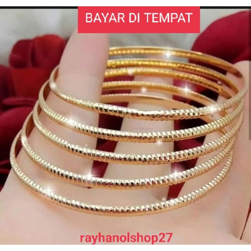 GELANG TANGAN KERONCONG XUPING isi 5 Pcs