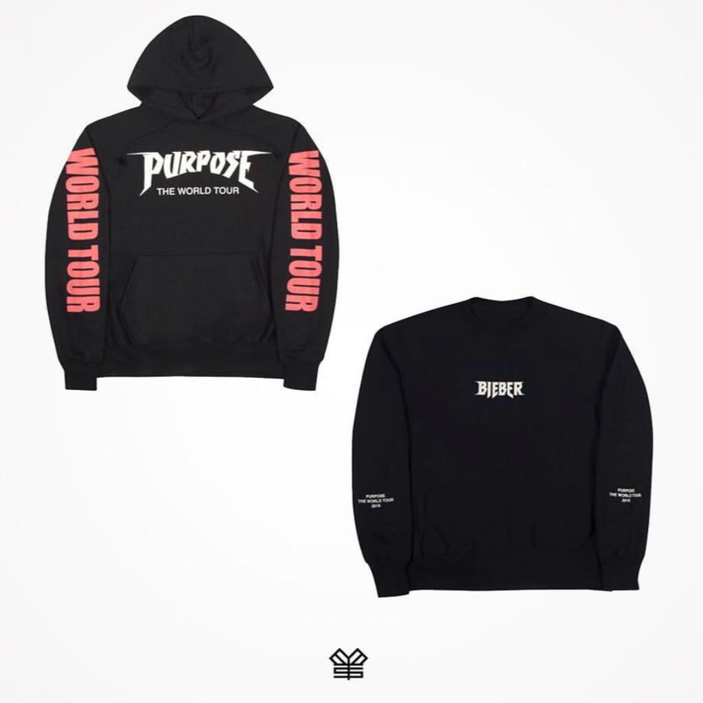 Jaket Sweater/Hoodie Justin Bieber "Purpose World Tour" [Preorder]