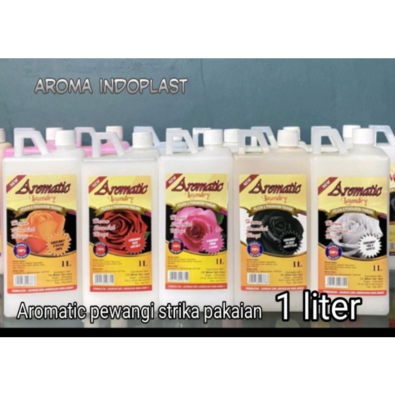 Aromatic 1 liter pewangi strika pakaian 5 varian