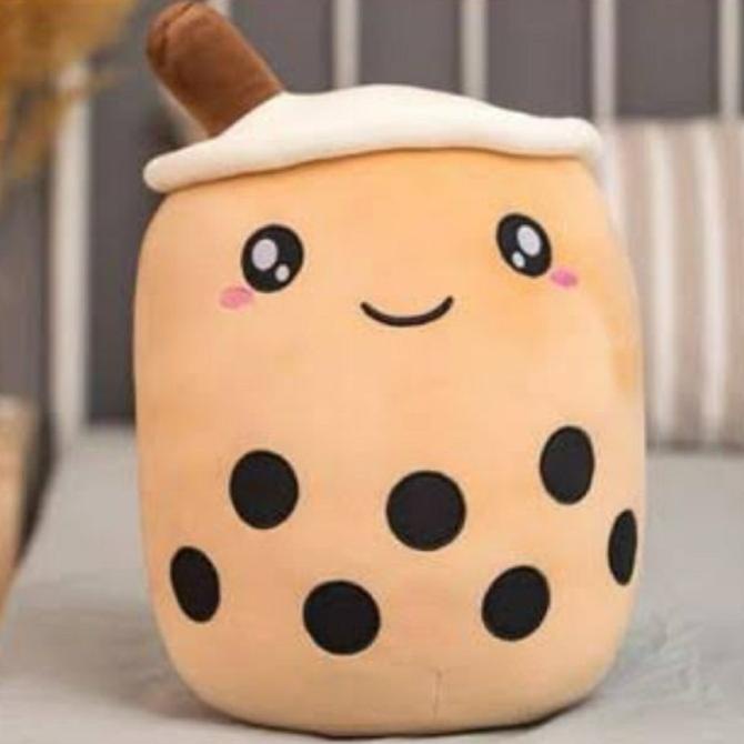 Boneka Boba Mini - Guling Boneka Bentuk Boba Lucu