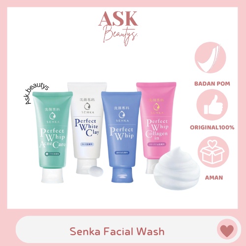 SENKA Perfect Whip/Senka perfect whip fresh/Perfect White Clay/whip white