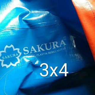 terpal SAKURA 3x4 A12 terpal tebal terpal plastik Terbaik terpal SAKURA 3x4 A12 terpal tebal terpal plastik Terbaik
