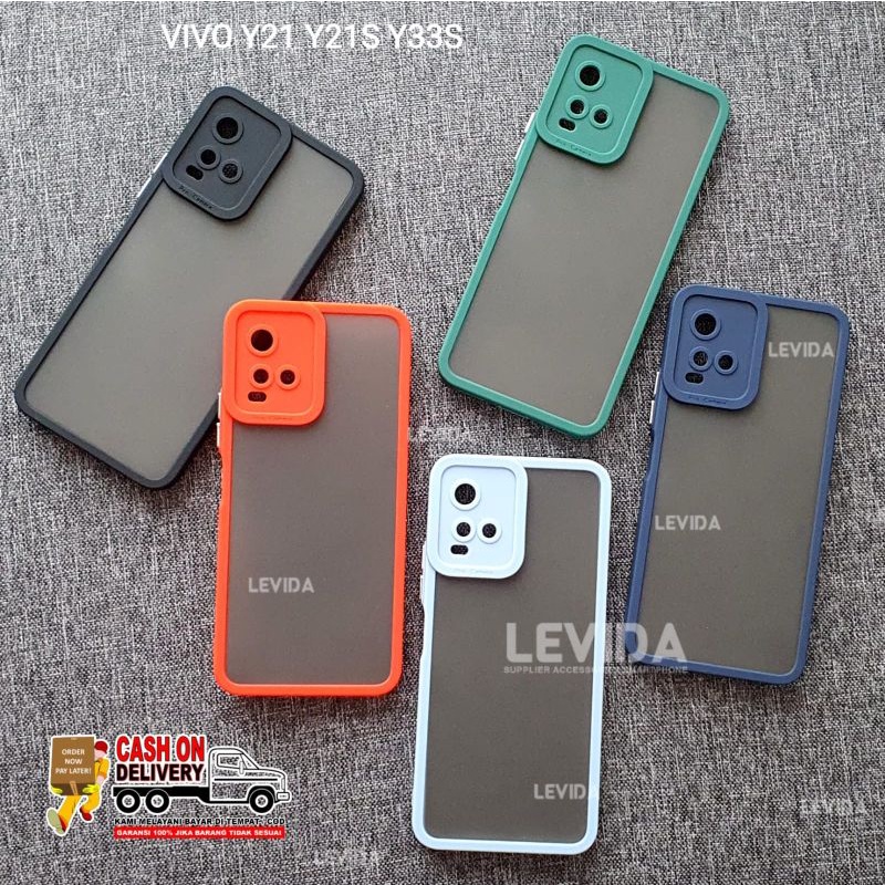 Vivo Y21 Vivo Y21S Case Pro Kamera Protect Matte Dove Vivo Y21 Vivo Y21S HM CASE
