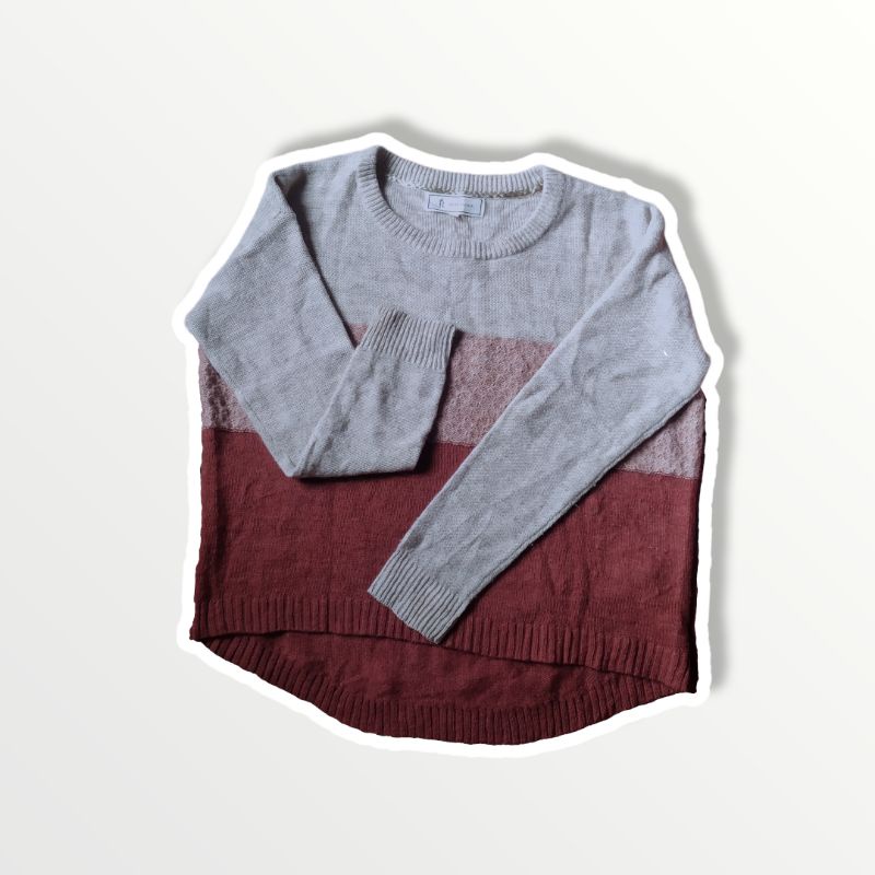 SWEATER OVERSIZE RAJUT BRAND ROPE PICNIC