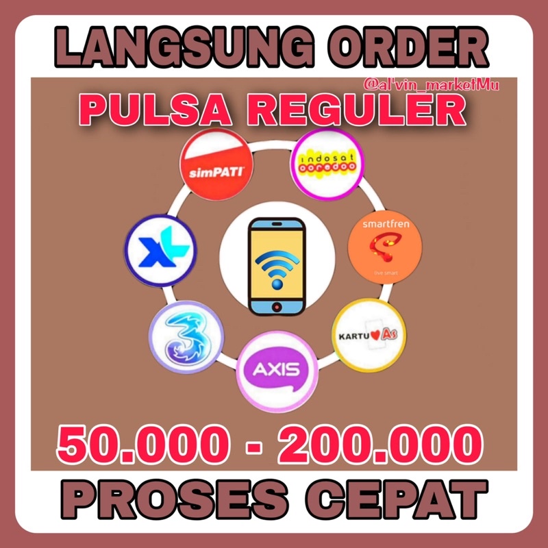 Pulsa All Operator ( 100k - 200k )
