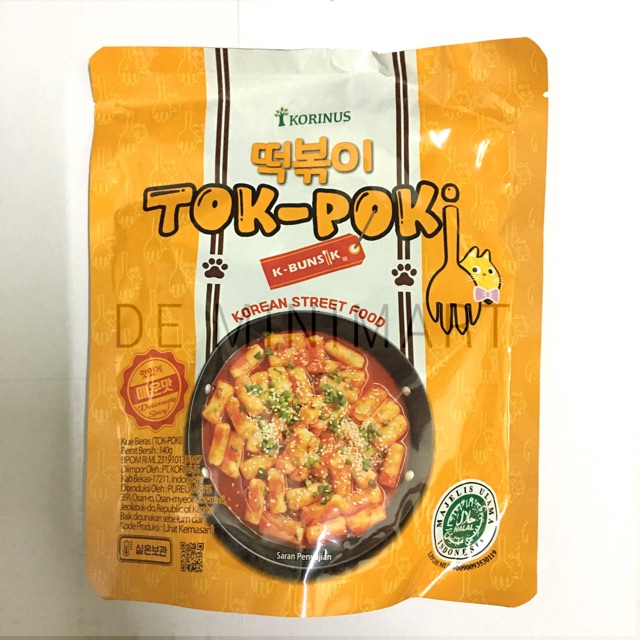 Tokpoki Korean Street Food 140g