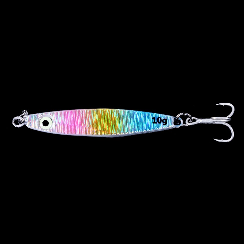 HENGJIA 1Pcs Metal Jig Umpan Pancing Swimbait 7g/10g/17g/21g/30g Fishing Lure Ikan Bass Bait Tackle