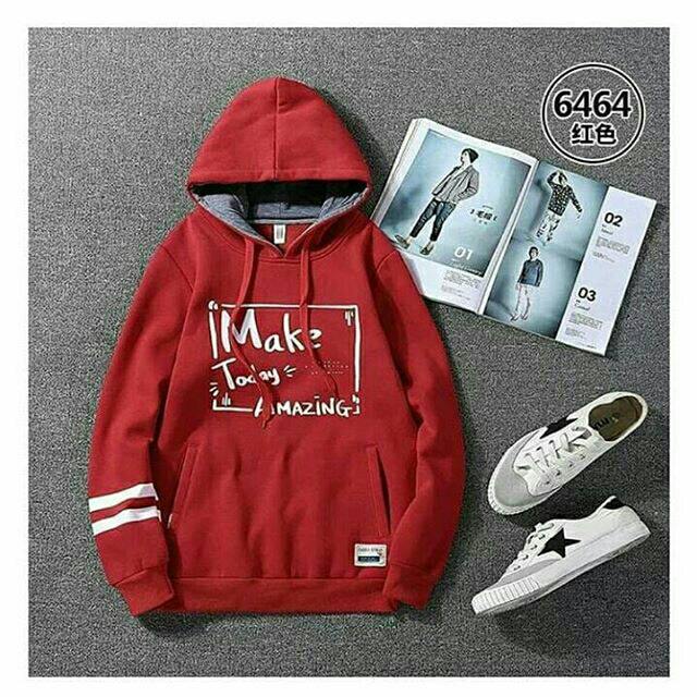 Make hoodie red/Blazer/hoodie