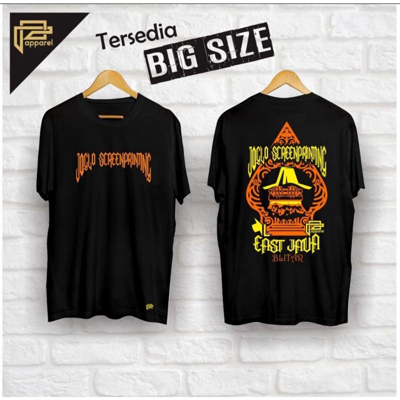 baju kaos joglo screenprinting