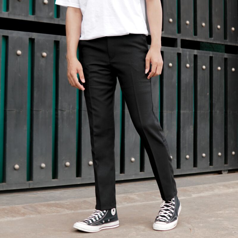 Celana Bahan Formal Pria Slimfit