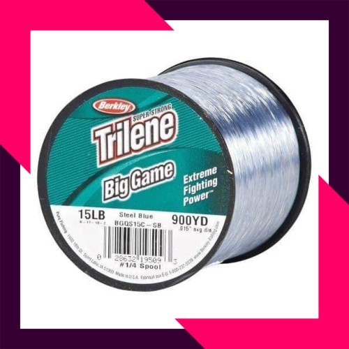 Senar Pancing Line MONO BERKLEY TRILENE BIG GAME WHITE CLEAR