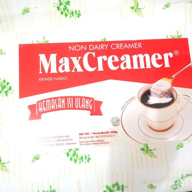 

[[BISA COD]] MaxCreamer Krimer Nabati 500 Gr TERLENGKAP Kode 186