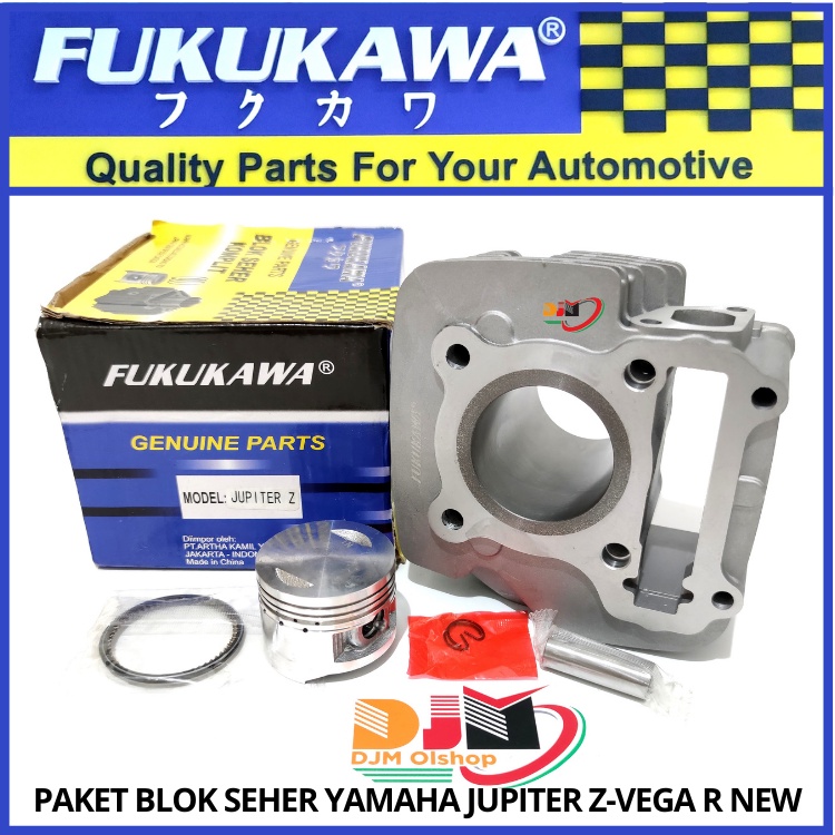 Blok Seher Komplit + Piston Kit Jupiter Z Vega R New Original Fukukawa