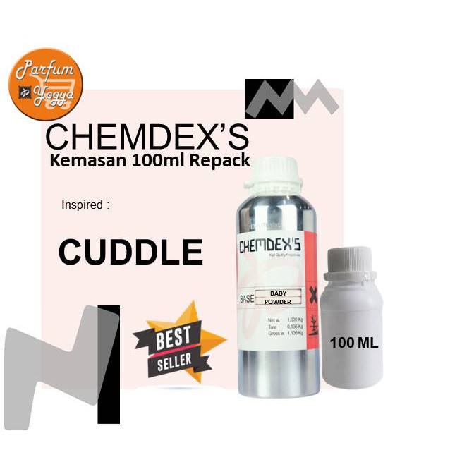 BIBIT PARFUM MURNI CHEMDEX  BABY POWDER | CHEMDEX'S CUDDLE | BEST SELLER | PARFUM UNISEX