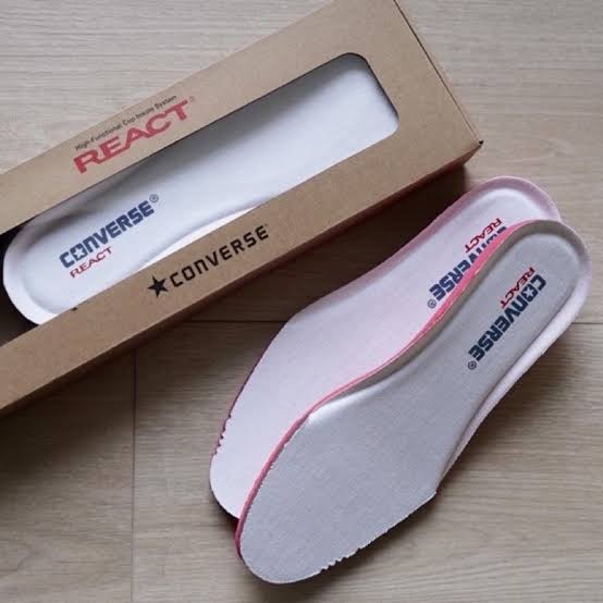 CONVERSE REACT JAPAN EDITION ORIGINAL INSOLES ALAS DALAM SEPATU ASLI
