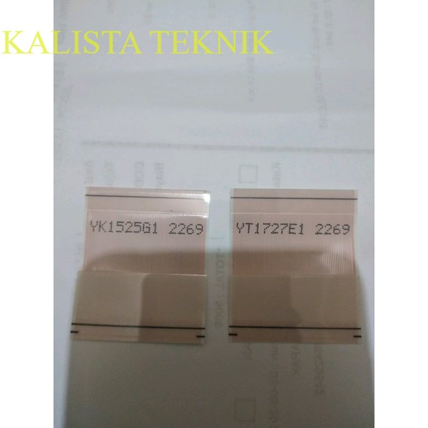 LVDS KABEL FLEKSIBEL T CON KE PANEL SAMSUNG UA 32D5000 - 32D5500 - 40D5000 - 40D5500 - 4 ori