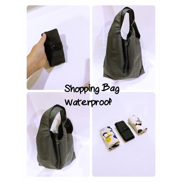 Fawn’G Handmade - Shopping Bag Warerproof / Tas Belanja Lipat bahan waterproof