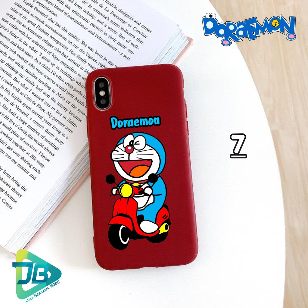 SOFTCASE DORAEMON REALME C1 C3 U1 2 3 5 5I 5S 6 PRO X XT C11 C12 C15 NARZO JB3320