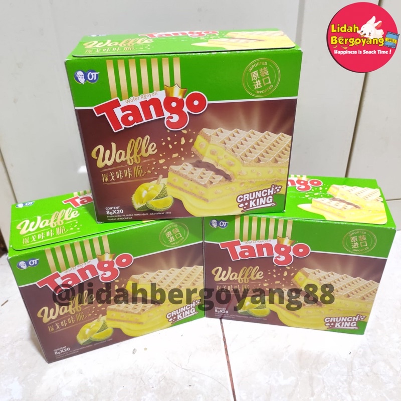 Tango waffle Tango waffle import rasa Durian Tango Crunch King LIMITED