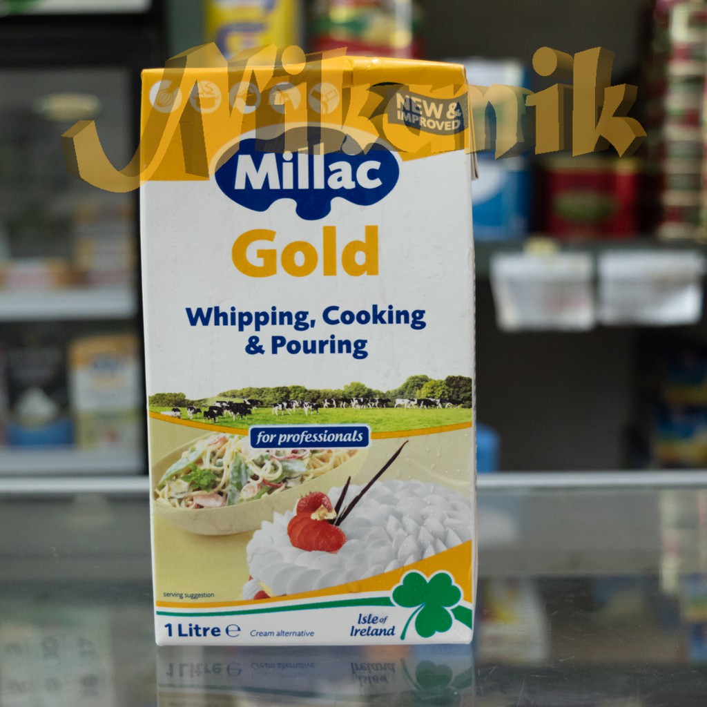 

Whipcream Cair Millac Gold (Chiller Needed) 1L