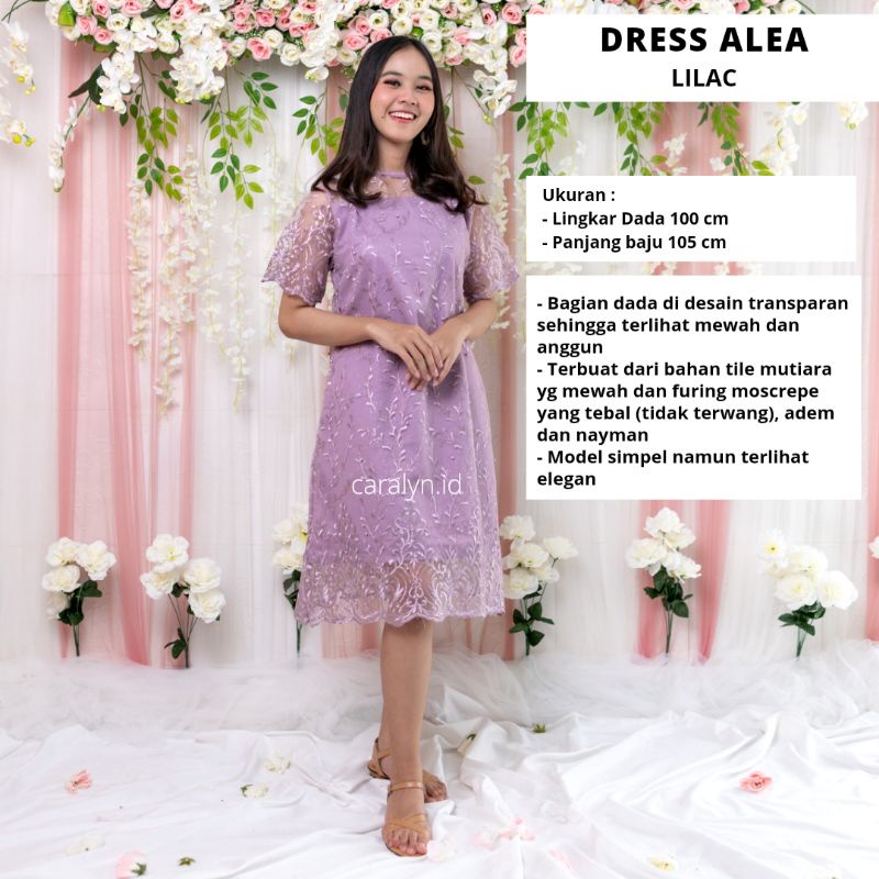 DRESS BRUKAT ALEA PESTA WANITA