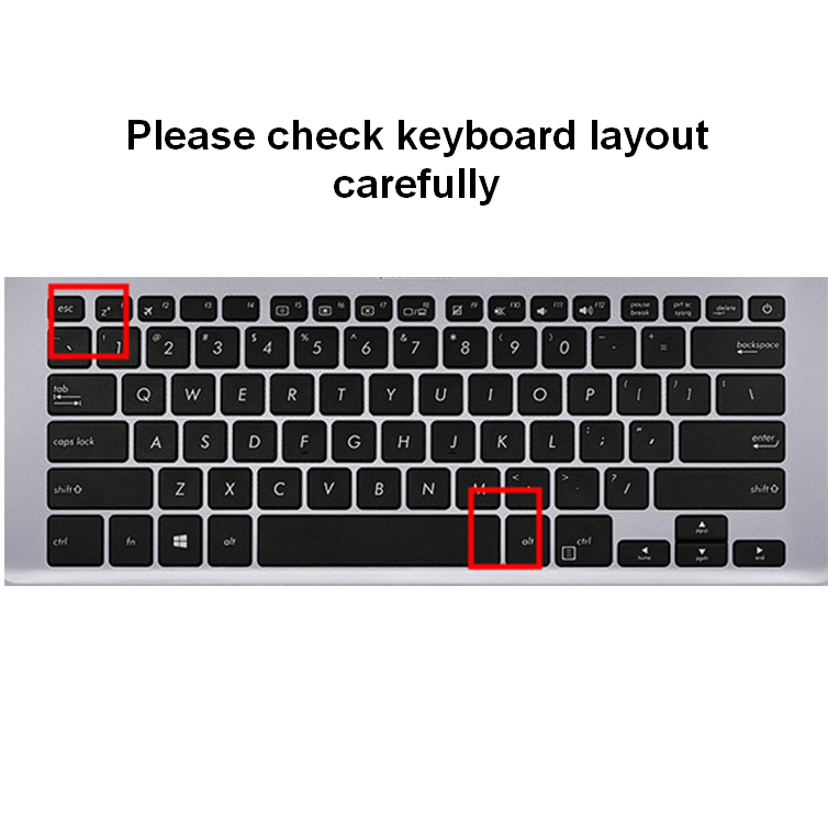 Keyboard Cover For Asus X407 X407U A407U A407M S4100 X407MA A407U A407M X407m X407MA X407UA X407UF PU404 A410 S410UA S410UN 14 Inch Keyboard Protector