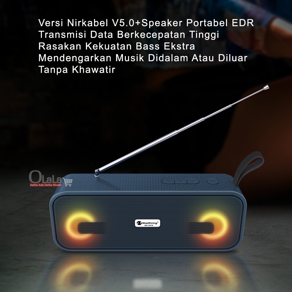 SPEAKER PORTABLE WIRELSS NR-2016