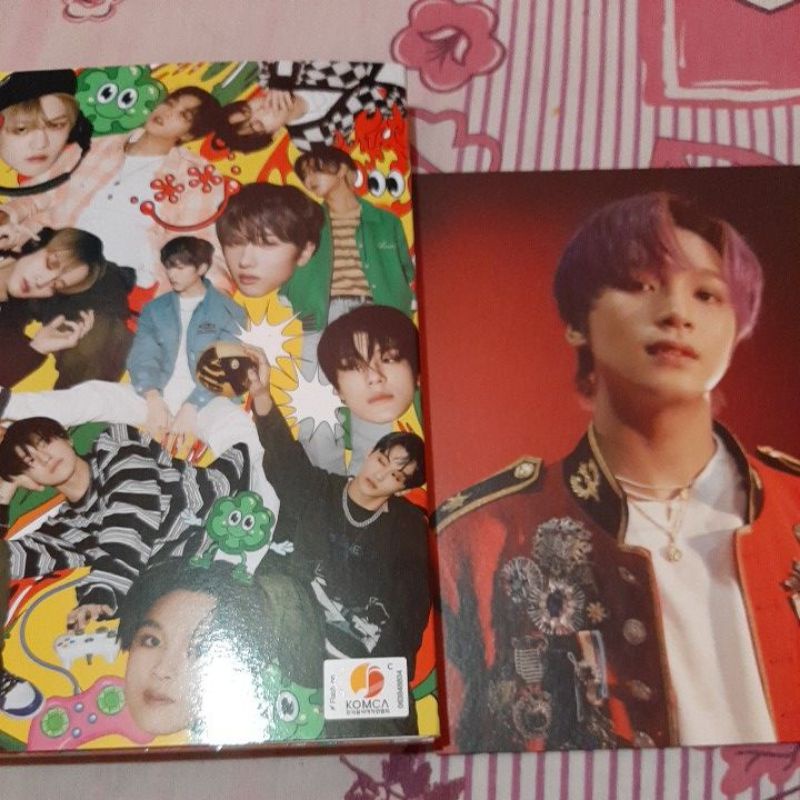 

postcard haechan punch - album only hot sauce boring