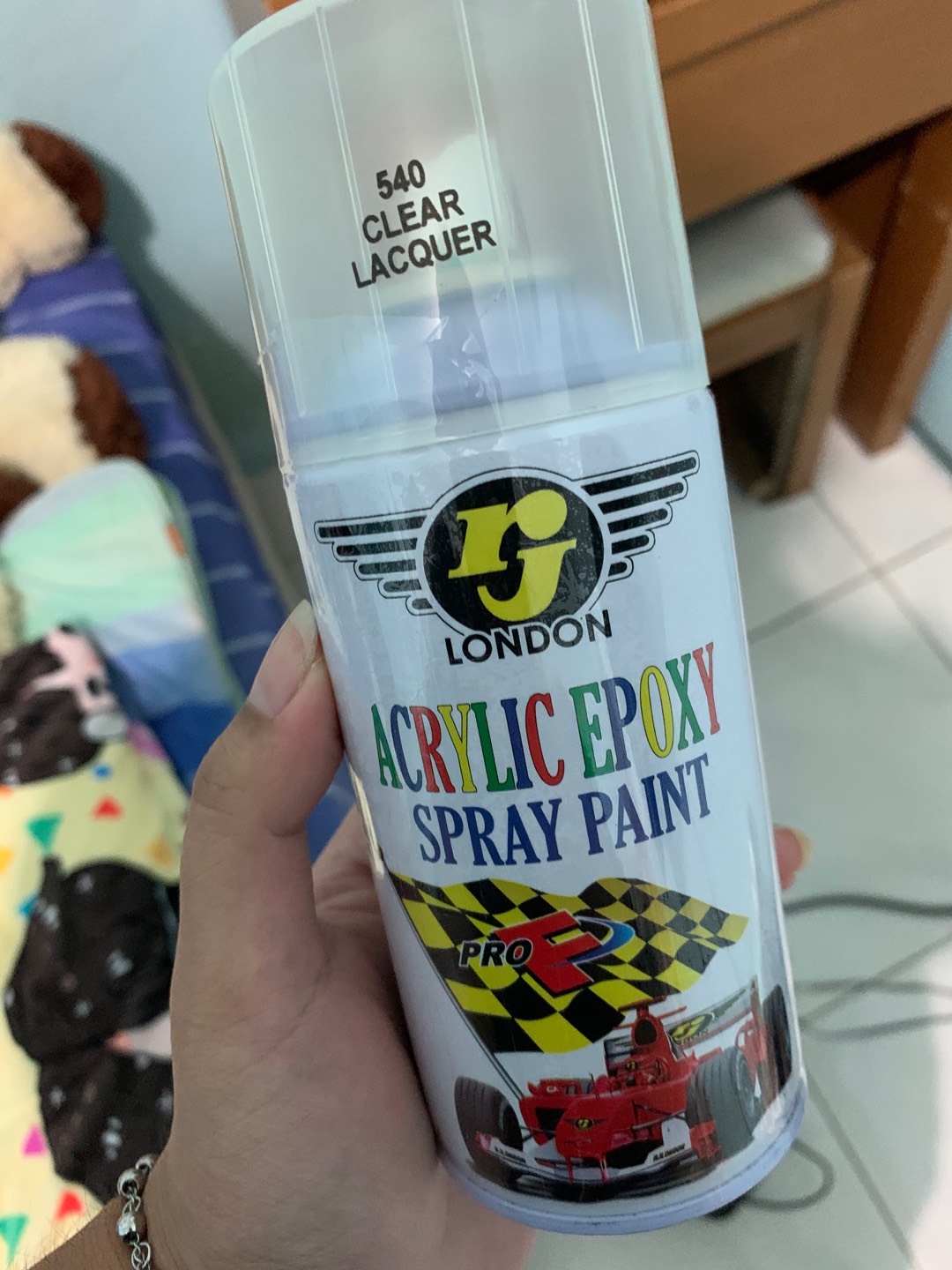 Rj London Acrylic Spray Paint / Cat Pilox