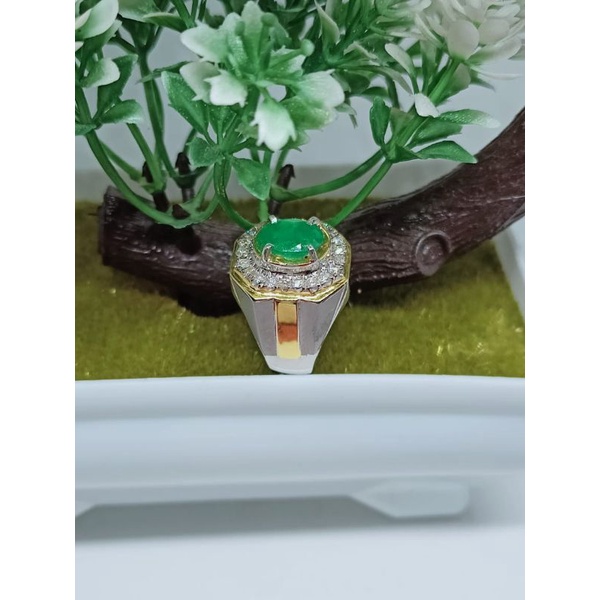 Cincin Berlian Banjar Murah Batu Zambrt