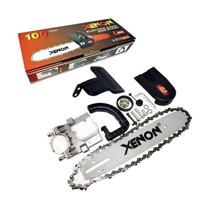Xenon Adaptor Mini Chainsaw Mesin Gerinda Chain Saw Stand