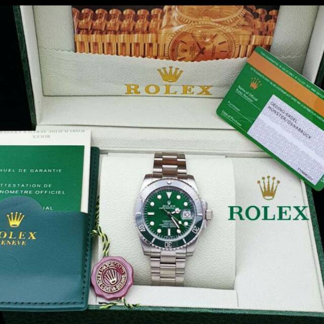 Terlaris-Jam Tangan Pria Rolex Submariner Original BM Type :1688 Matic