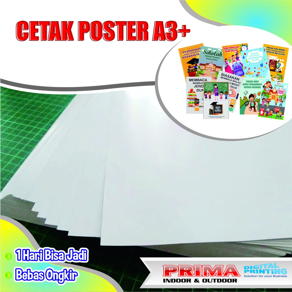 

WOWPRIMA.ID | Cetak Poster A3+ Bahan Glory