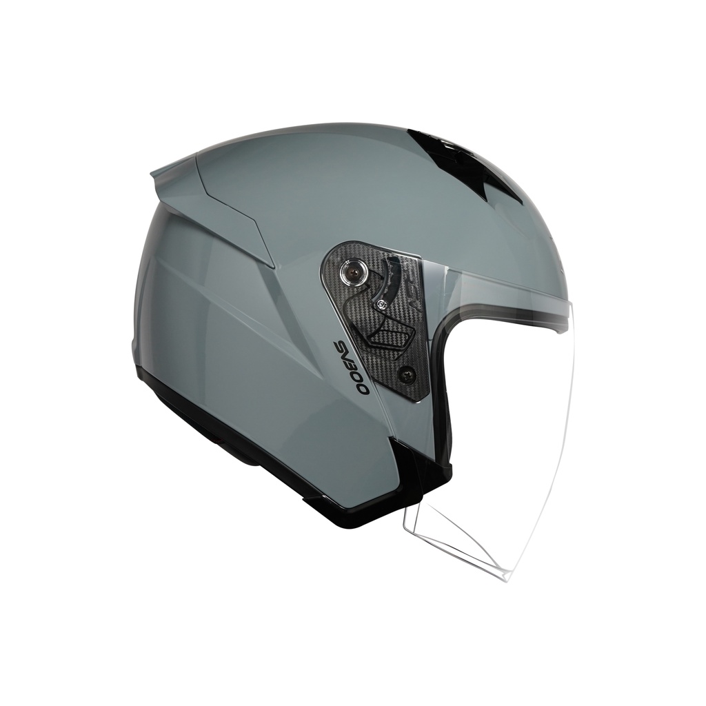 HELM RSV SV300 MODERN GREY BUNDLING VISOR DARKSMOKE / IRIDIUM SILVER