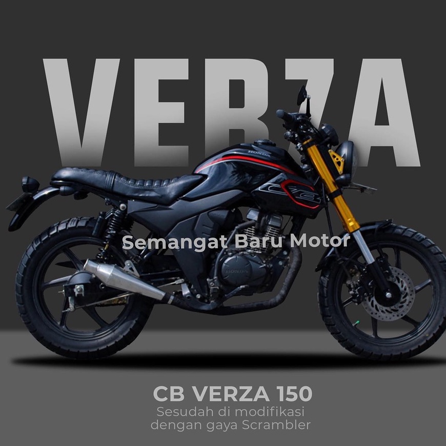 PAKET VERZA CUSTOM SPAREPART CUSTOM CB 150 VERZA TANPA GANTI TANGKI