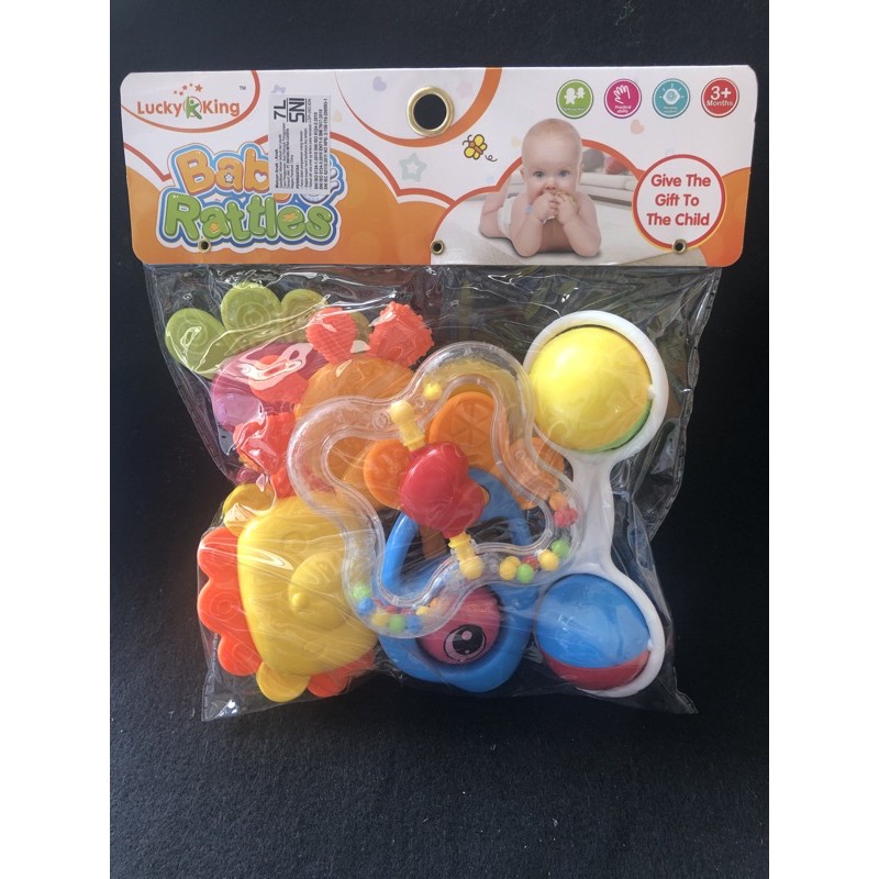 Baby Rattles/Mainan Bayi/Icik2 dan gigitan bayi